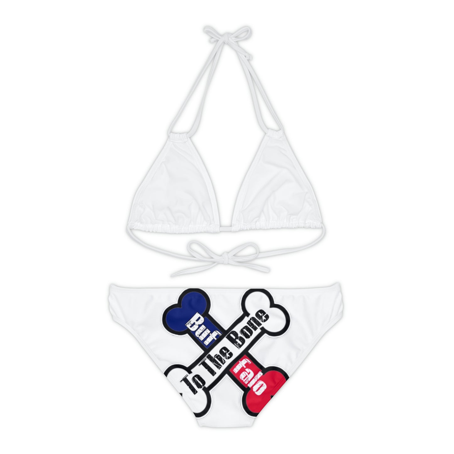 Strappy Bikini Set (AOP)