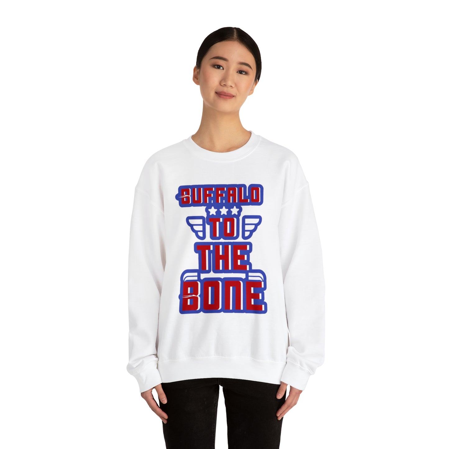 The Official Buffalo To The Bone Unisex Heavy Blend™ Crewneck Sweatshirt
