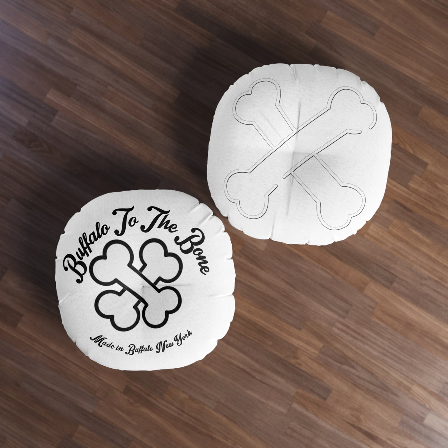 Tufted Floor Pillow, Round