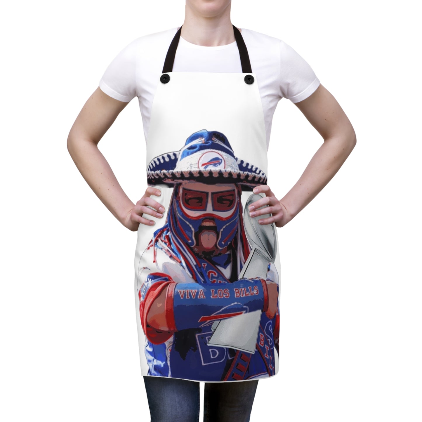 THE OFFICIAL PANCHO BILLA SUPER BOWL TROPHY CLUTCH GIFT APRON
