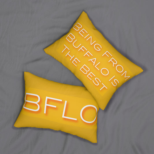 Spun Polyester Lumbar Pillow