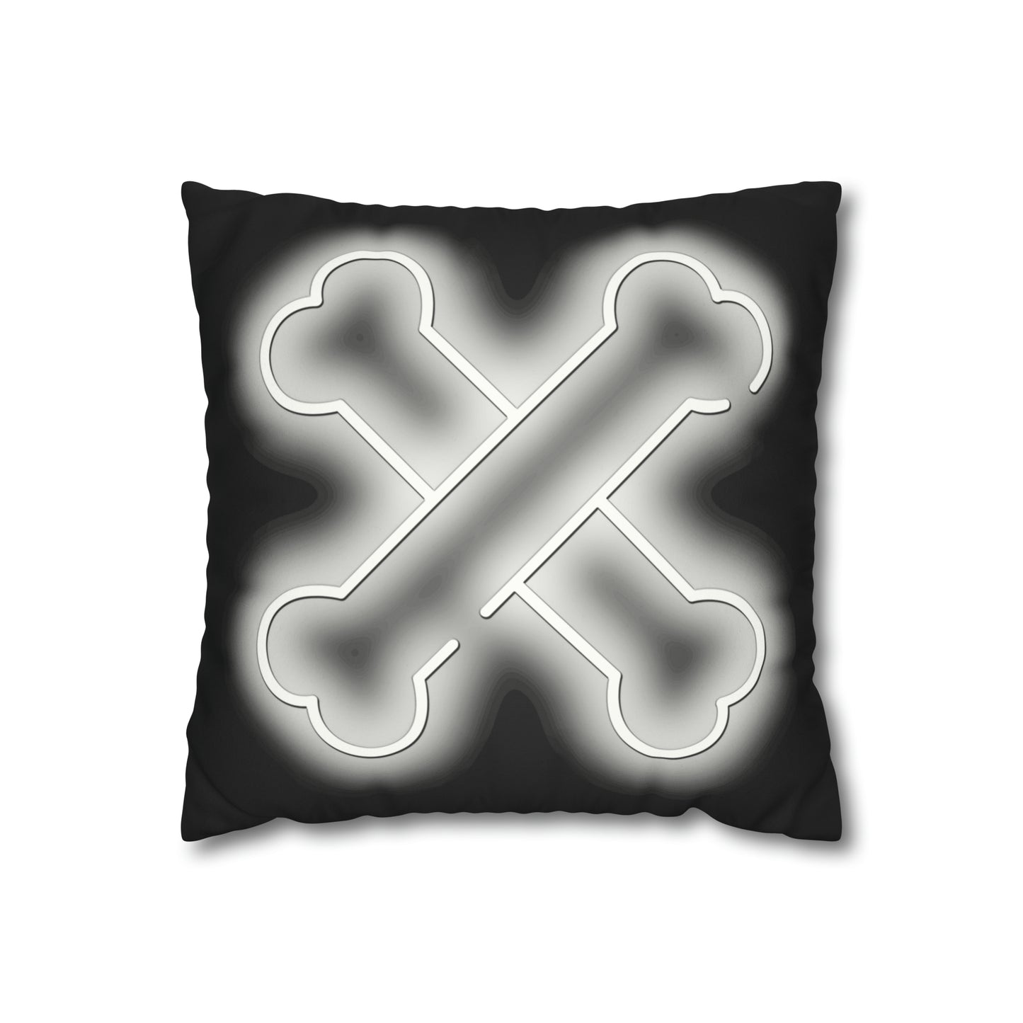 Faux Suede Square Pillow Case