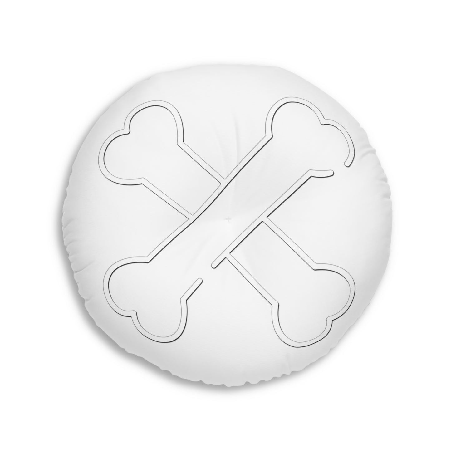 Tufted Floor Pillow, Round