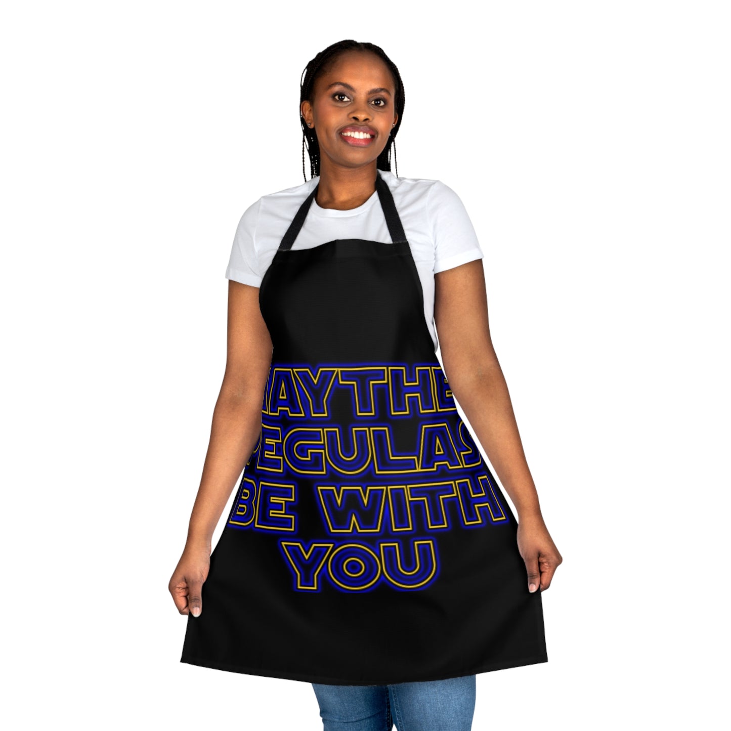 MAY THE PEGULAS BE WITH YOU COOKING APRON