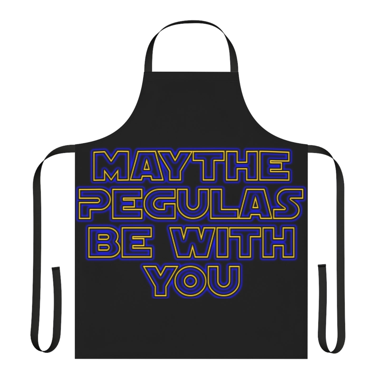 MAY THE PEGULAS BE WITH YOU COOKING APRON