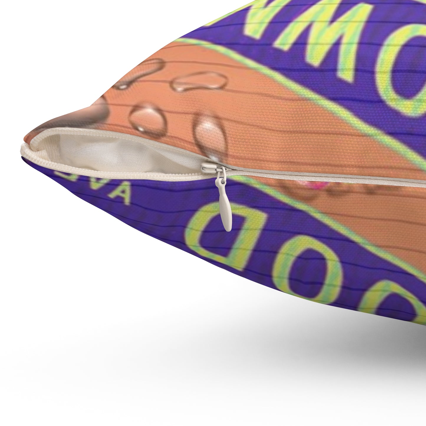 Spun Polyester Square Pillow