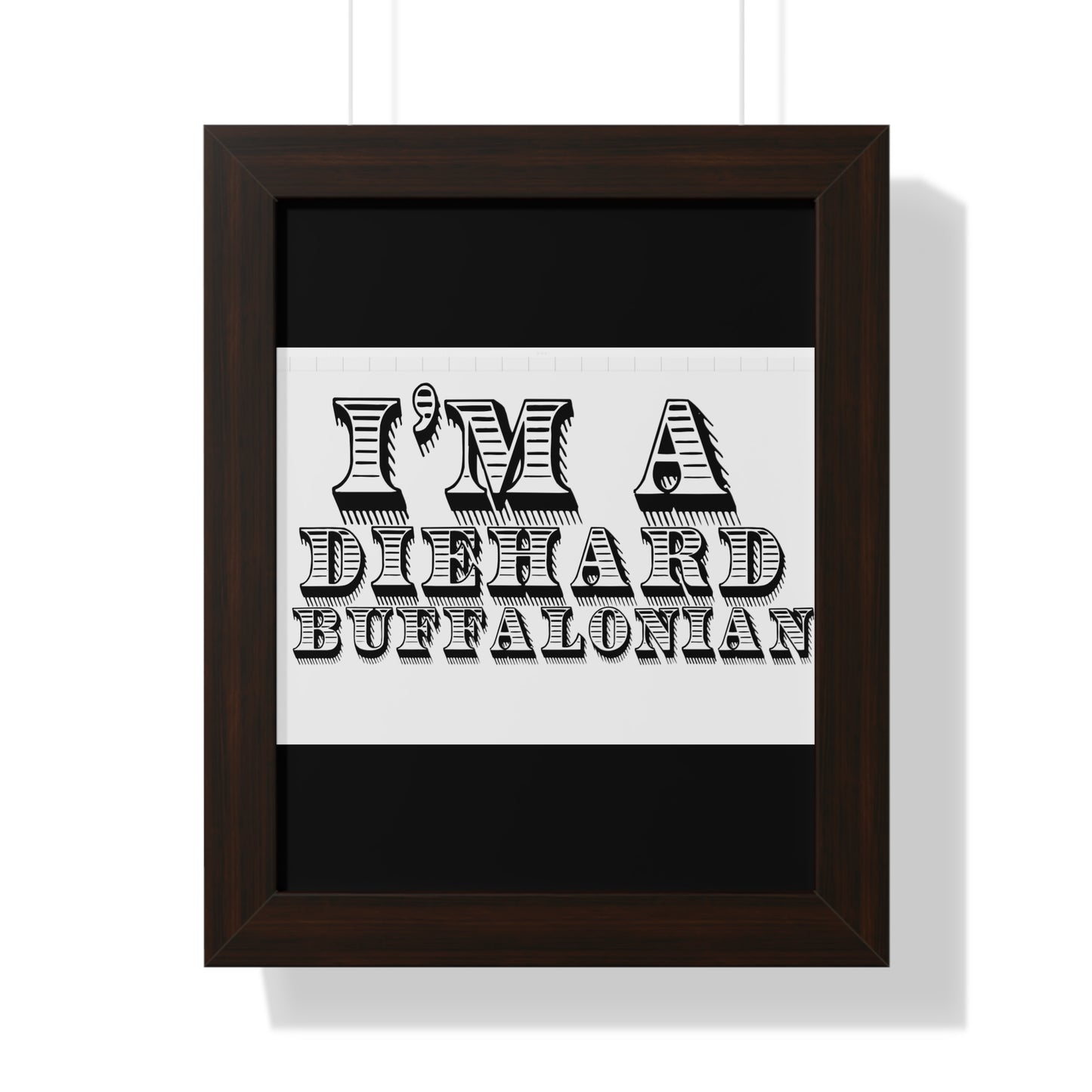 Framed Vertical Poster