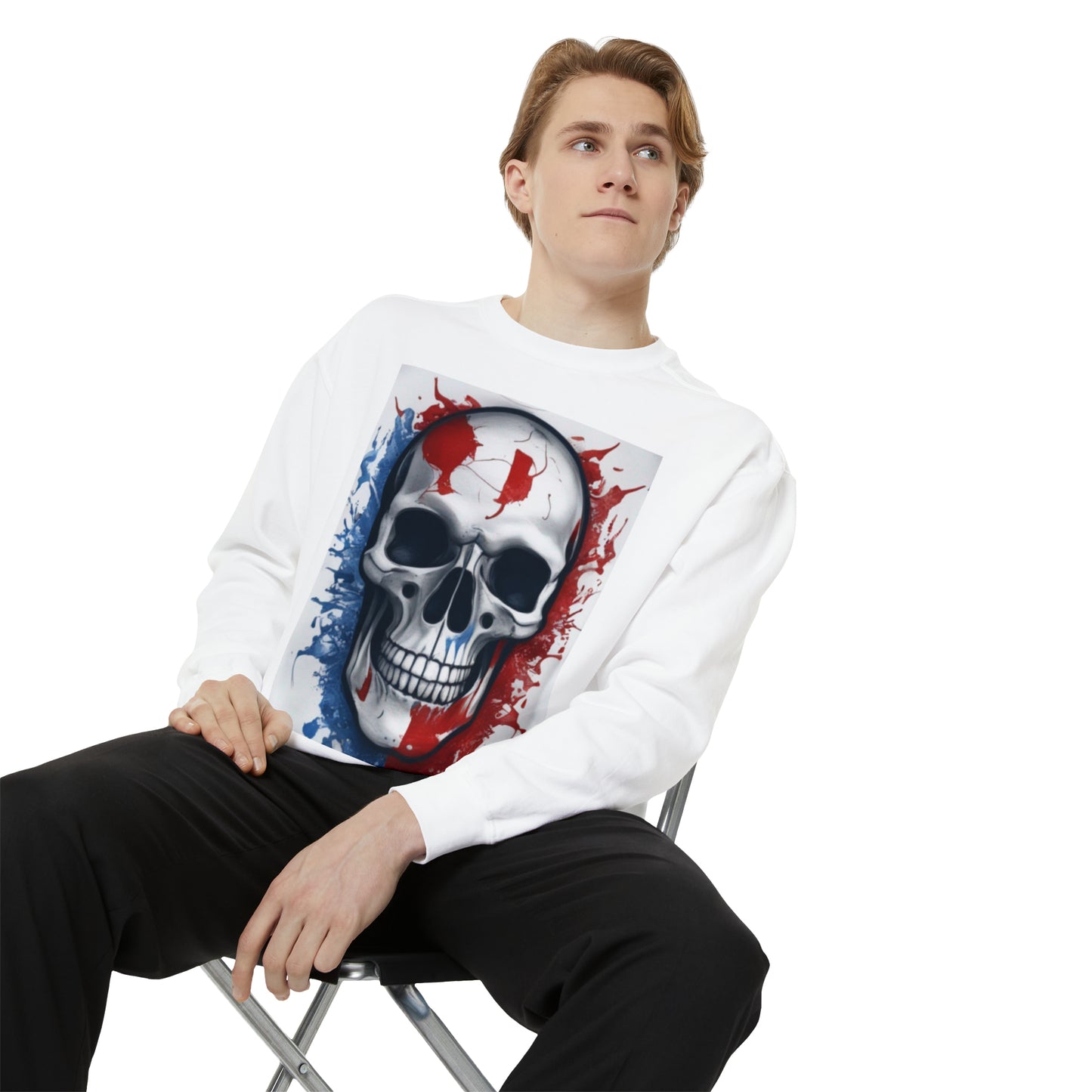 Unisex Garment-Dyed Sweatshirt
