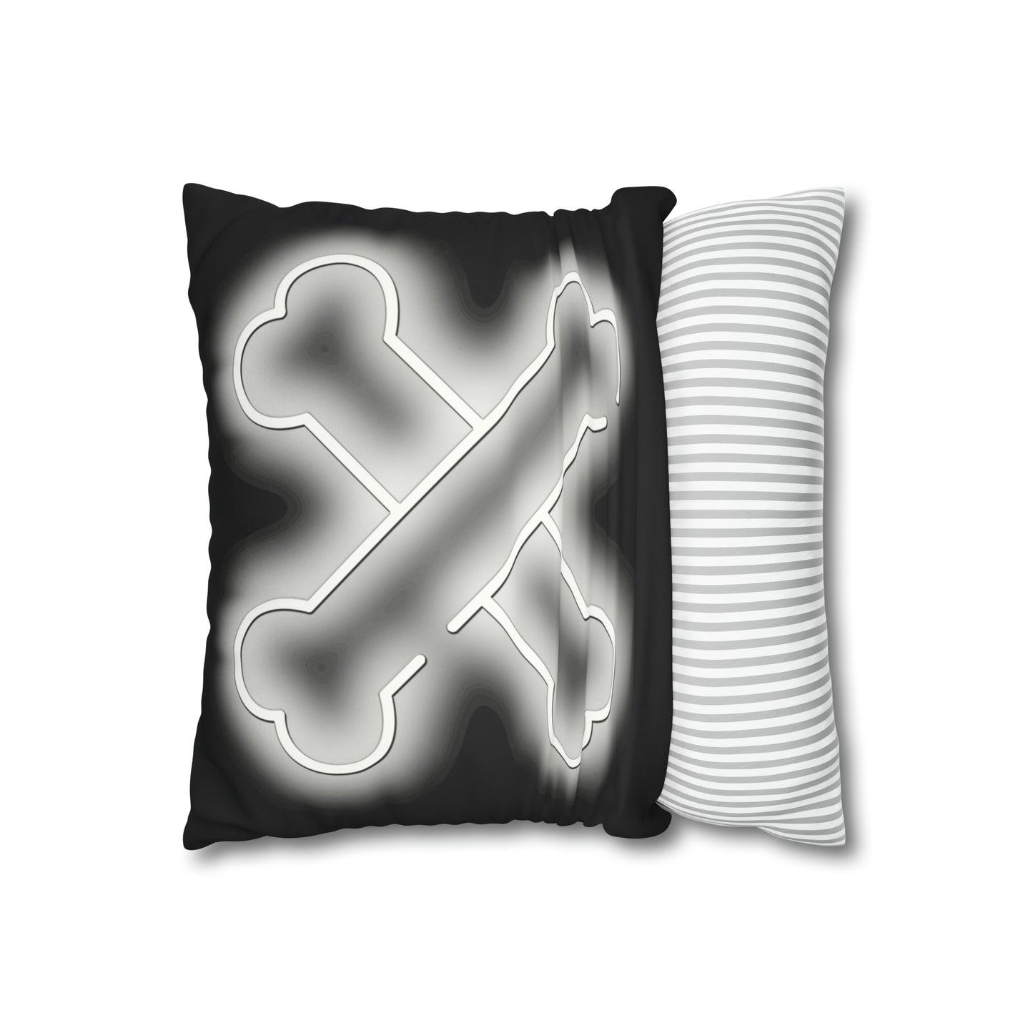 Faux Suede Square Pillow Case