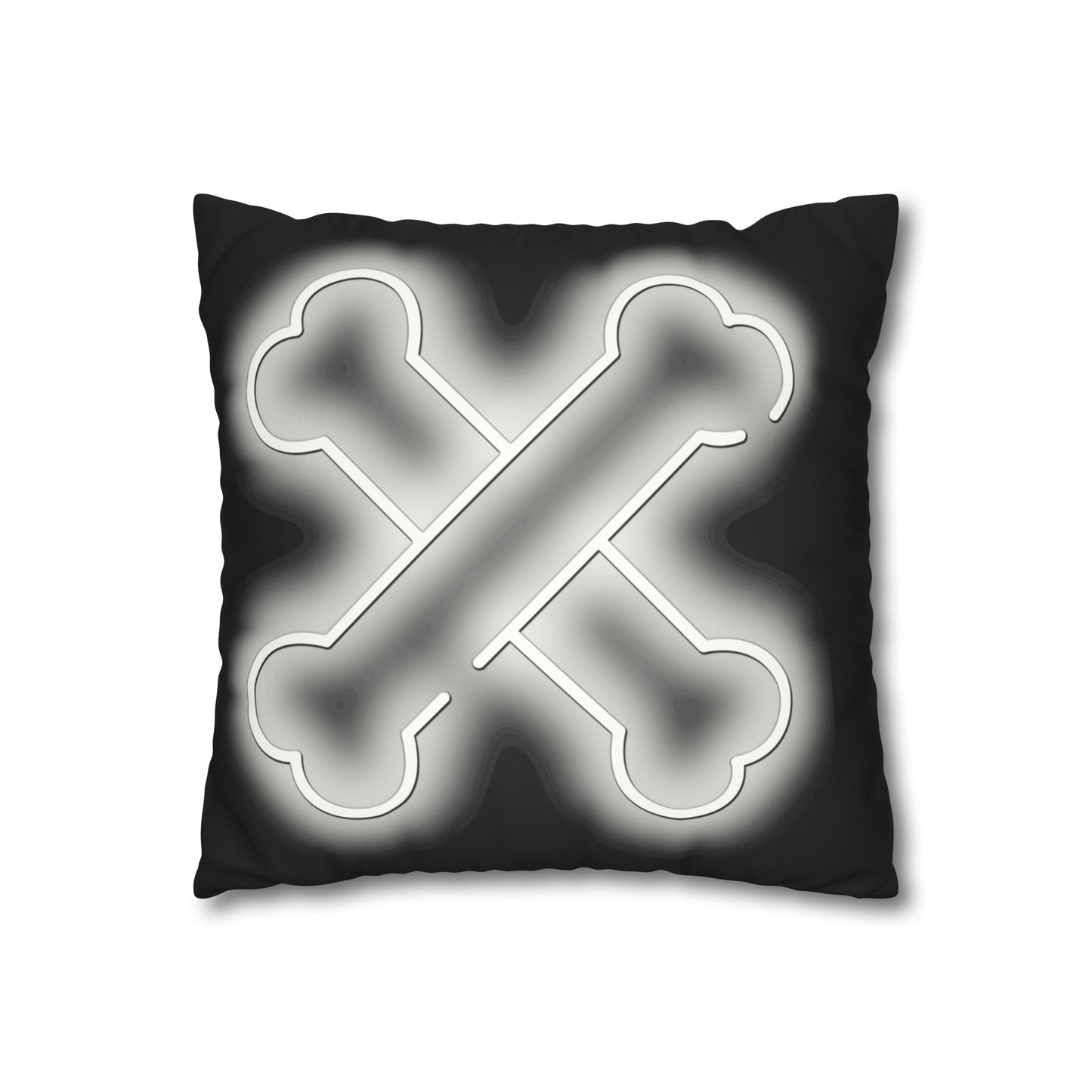 Faux Suede Square Pillow Case