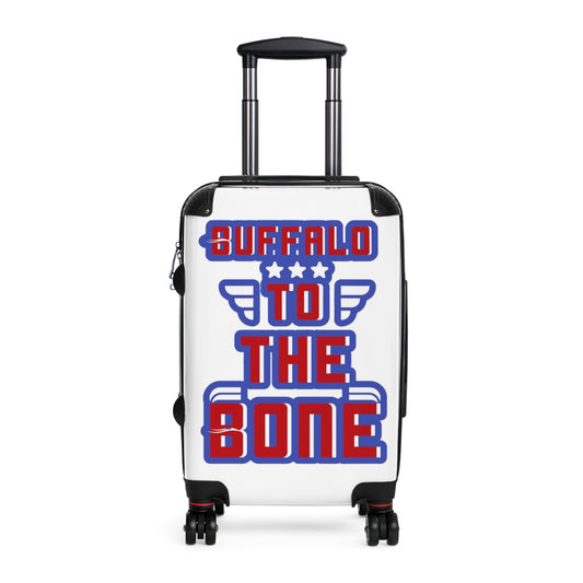 THE OFFICIAL BUFFALO TO THE BONE SUITCASE