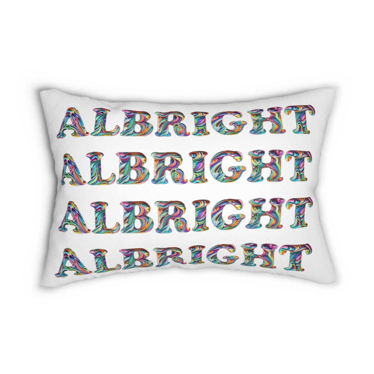 Spun Polyester Lumbar Pillow