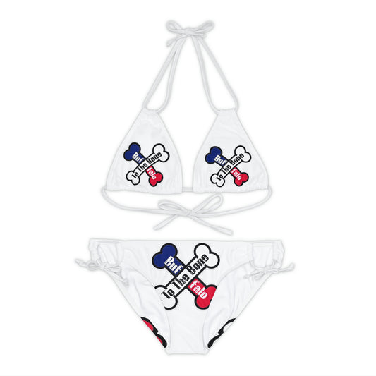 Strappy Bikini Set (AOP)