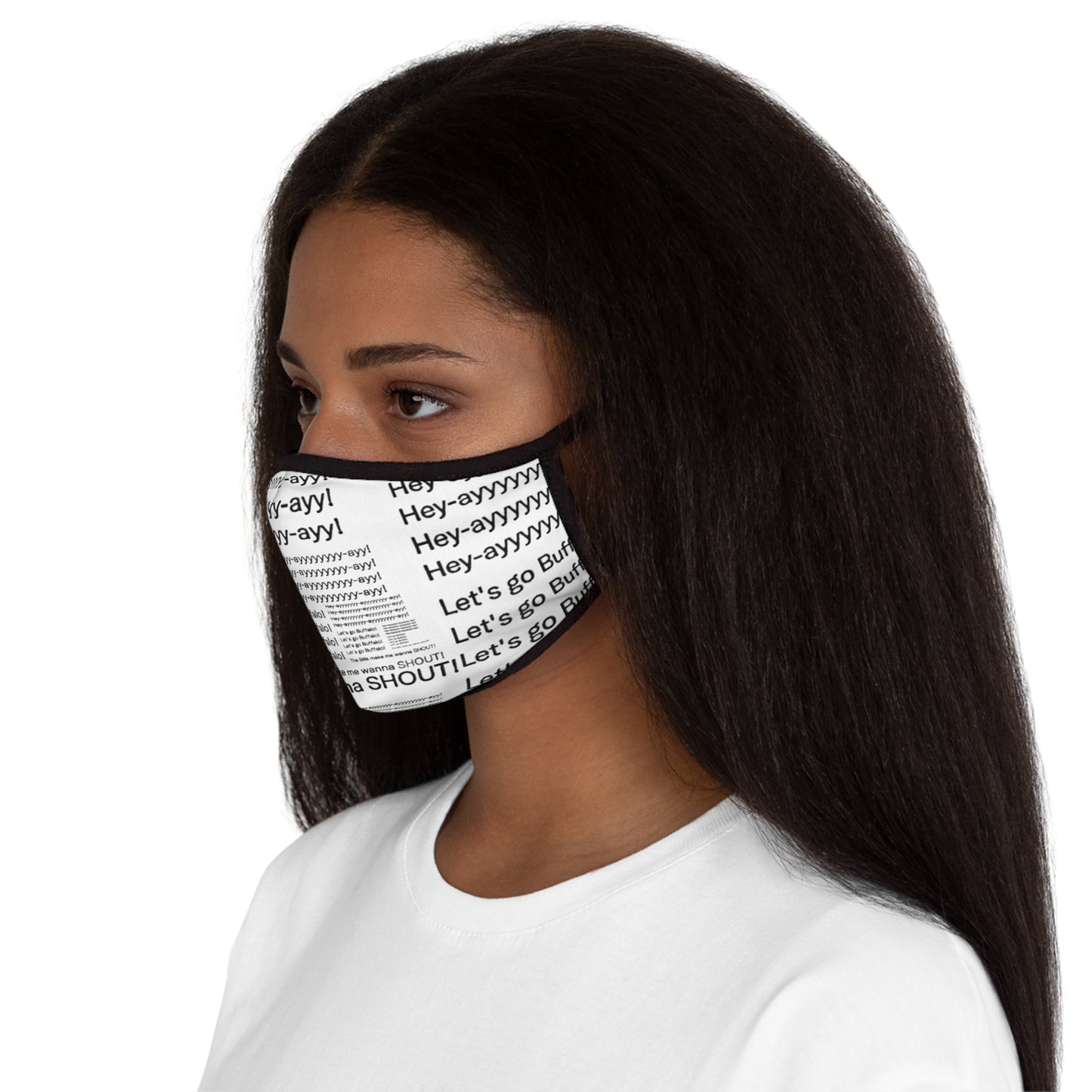 Fitted Polyester Face Mask