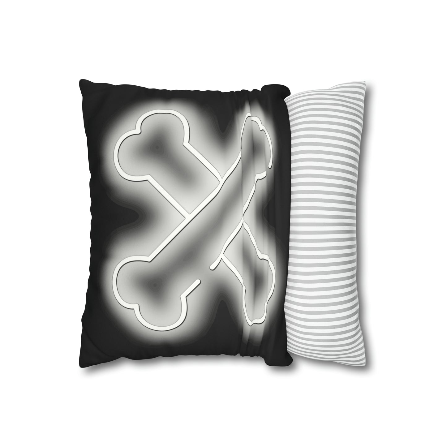 Faux Suede Square Pillow Case