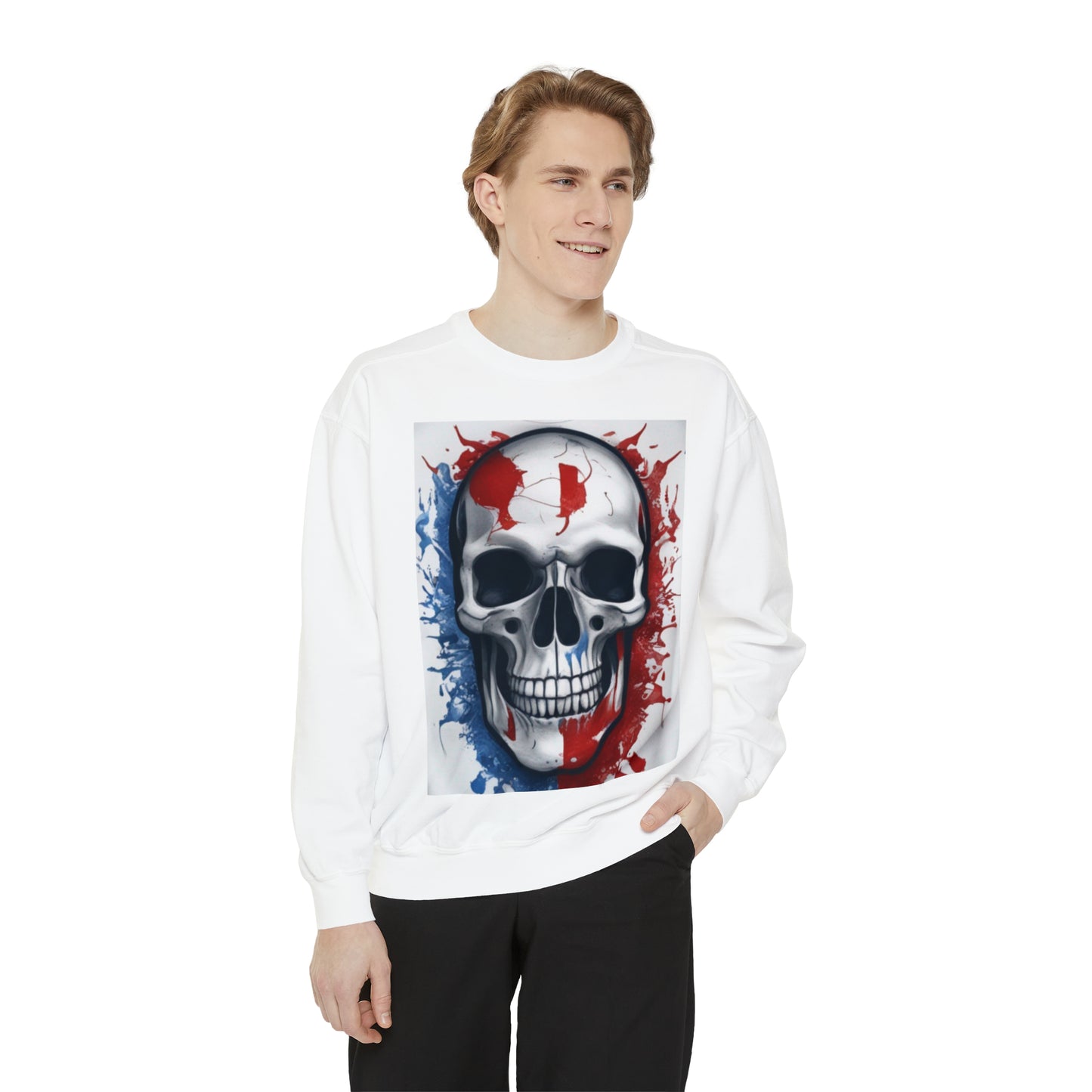 Unisex Garment-Dyed Sweatshirt