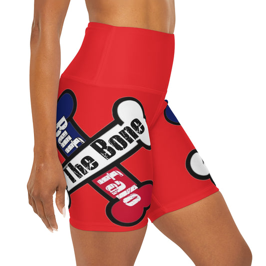 THE OFFICIAL BUFFALO TO THE BONE YOGA SHORTS