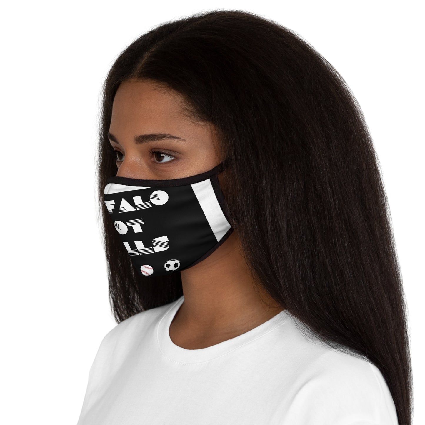 Fitted Polyester Face Mask