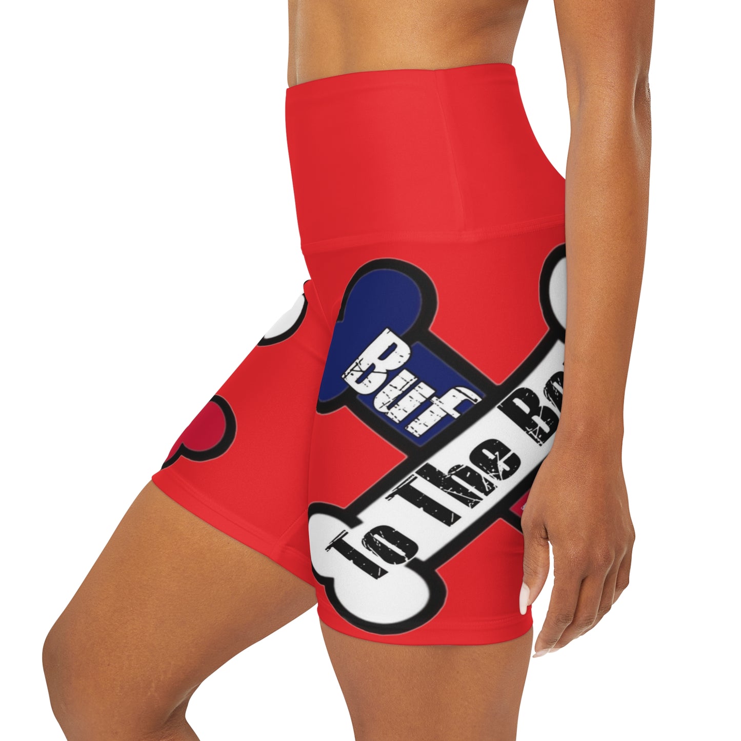 THE OFFICIAL BUFFALO TO THE BONE YOGA SHORTS