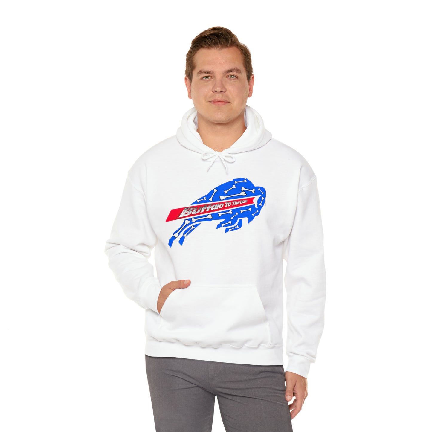 The Official Buffalo To The Bone Unisex Heavy Blend™ Hooded Sweatshirt