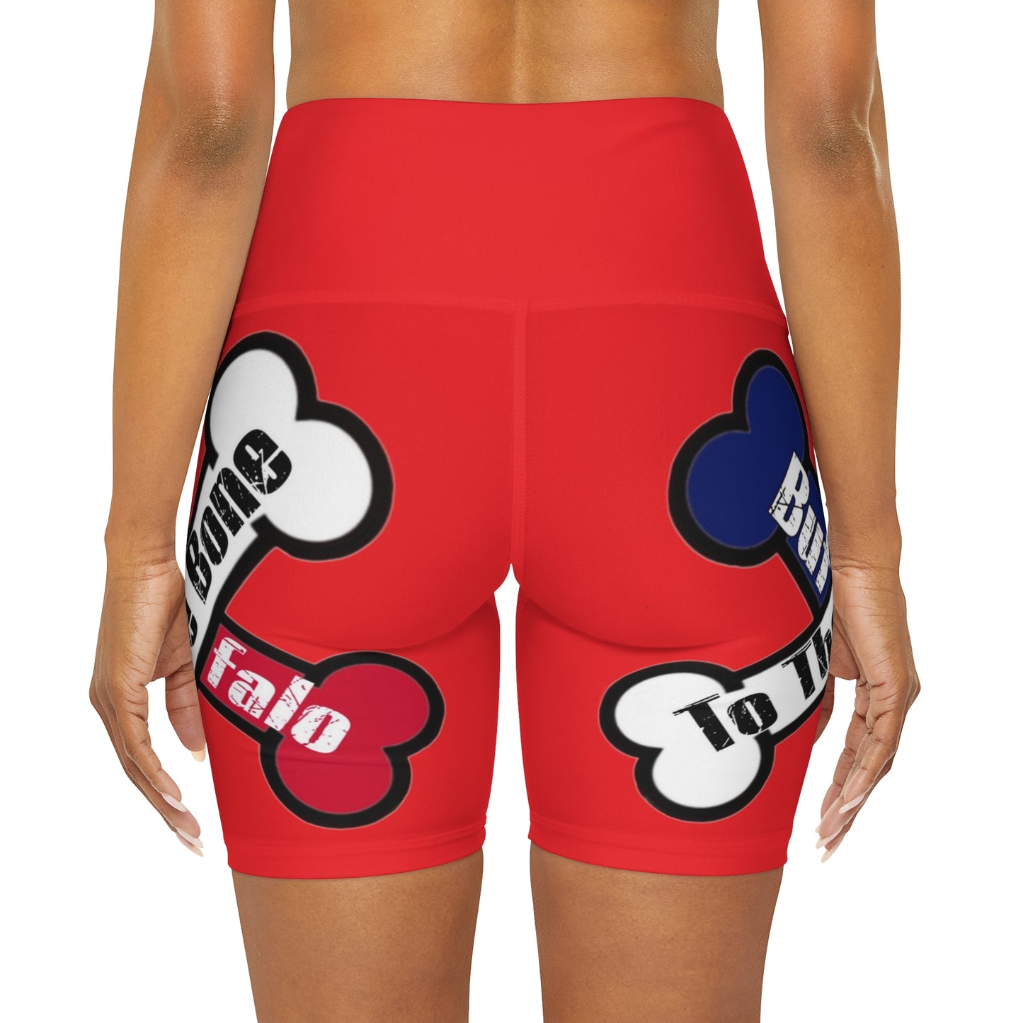THE OFFICIAL BUFFALO TO THE BONE YOGA SHORTS