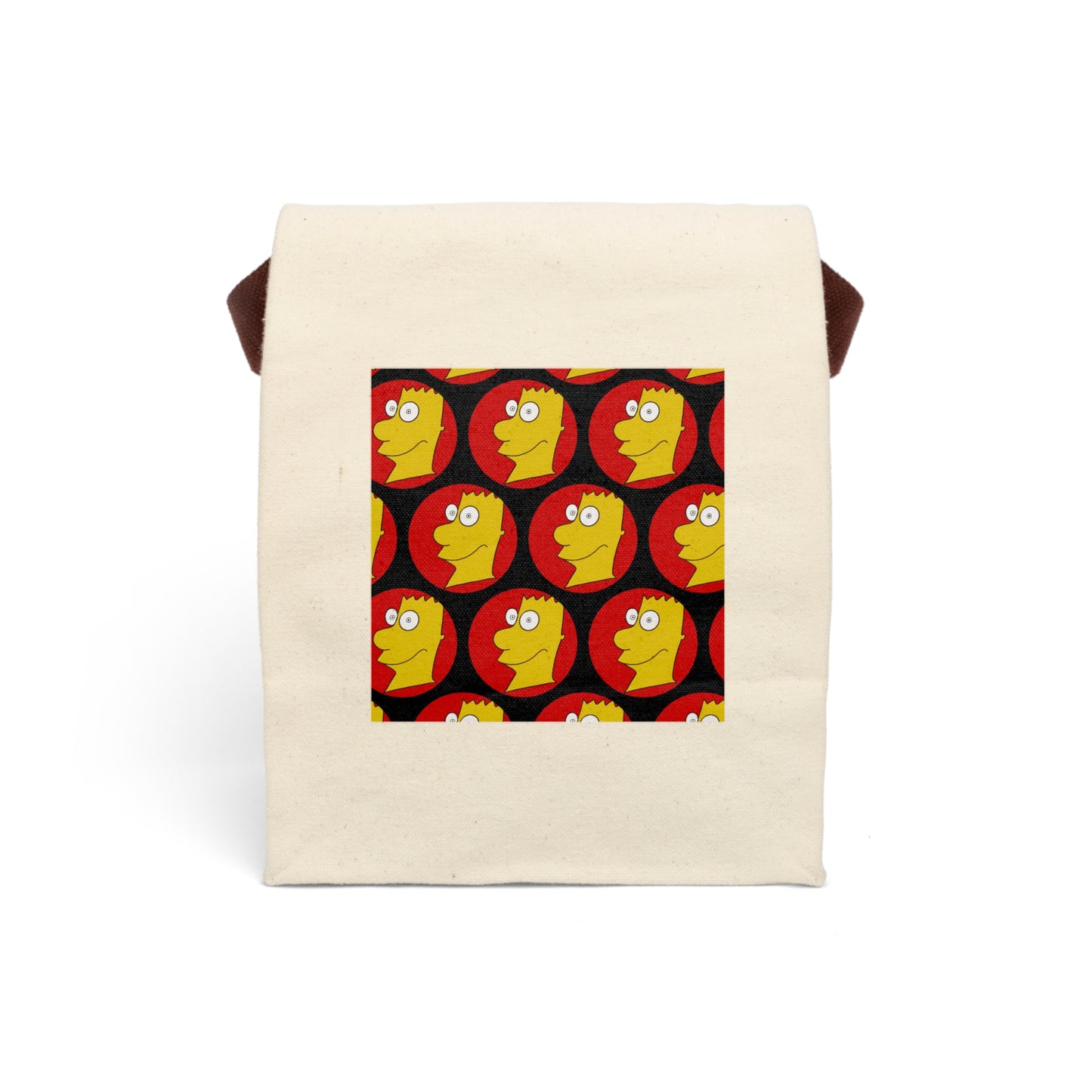 Canvas Lunch Bag With Strap