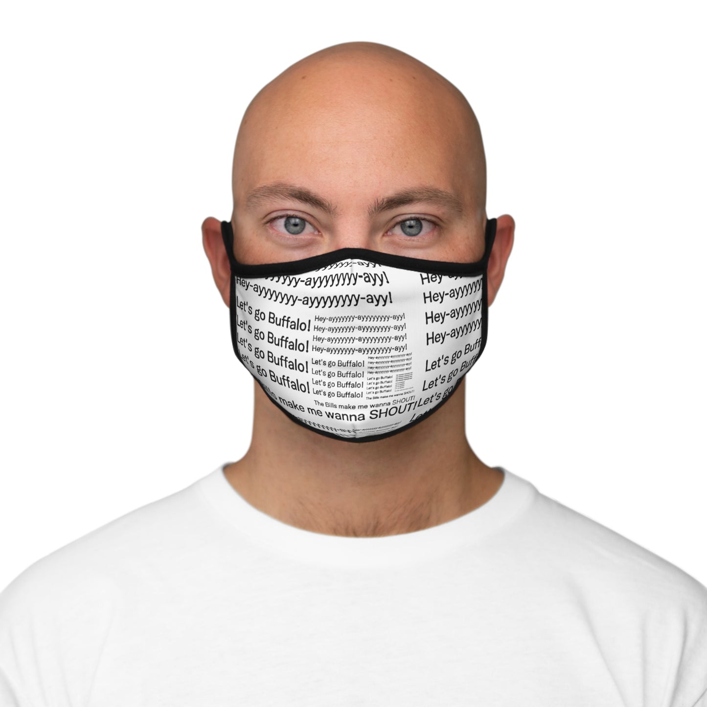 Fitted Polyester Face Mask