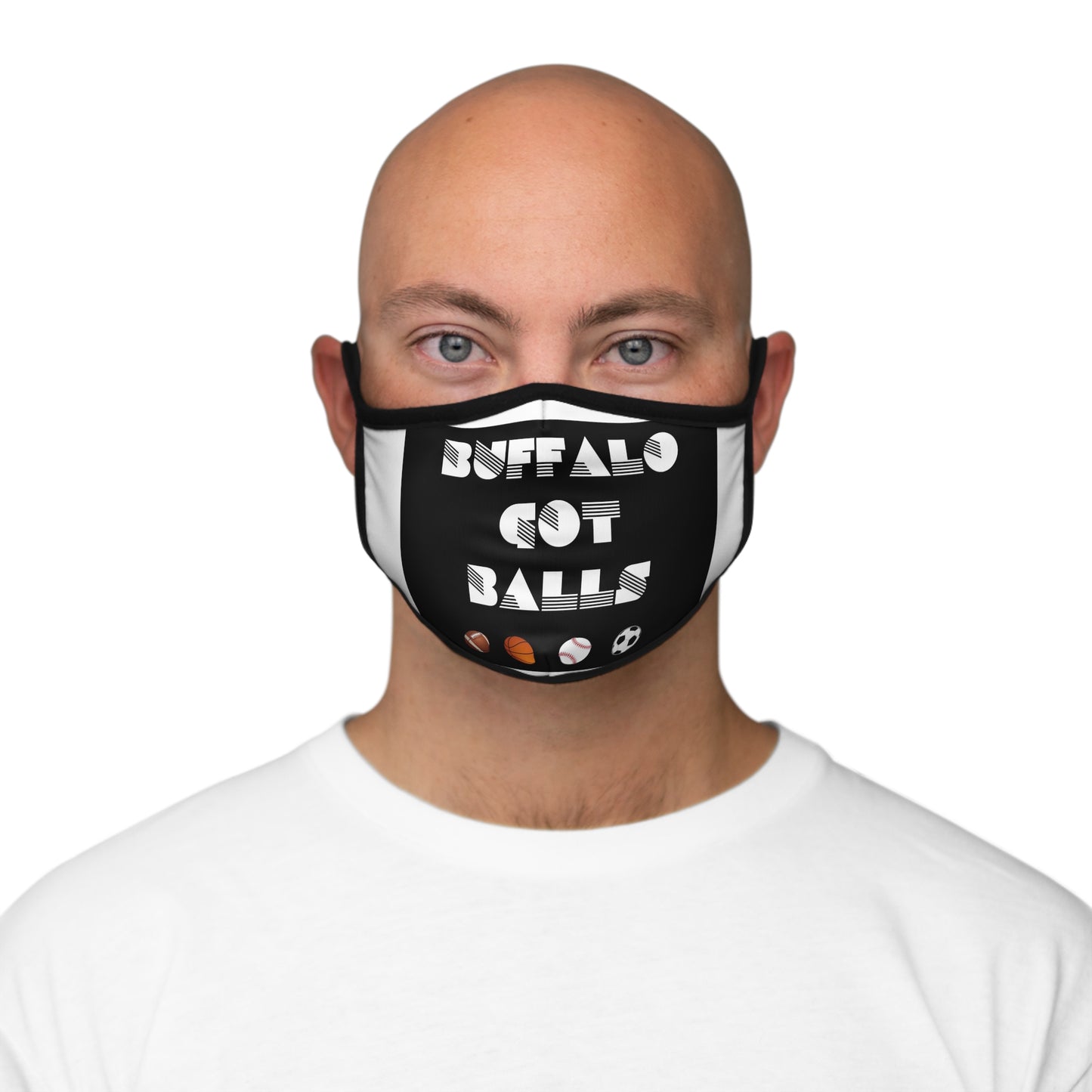 Fitted Polyester Face Mask