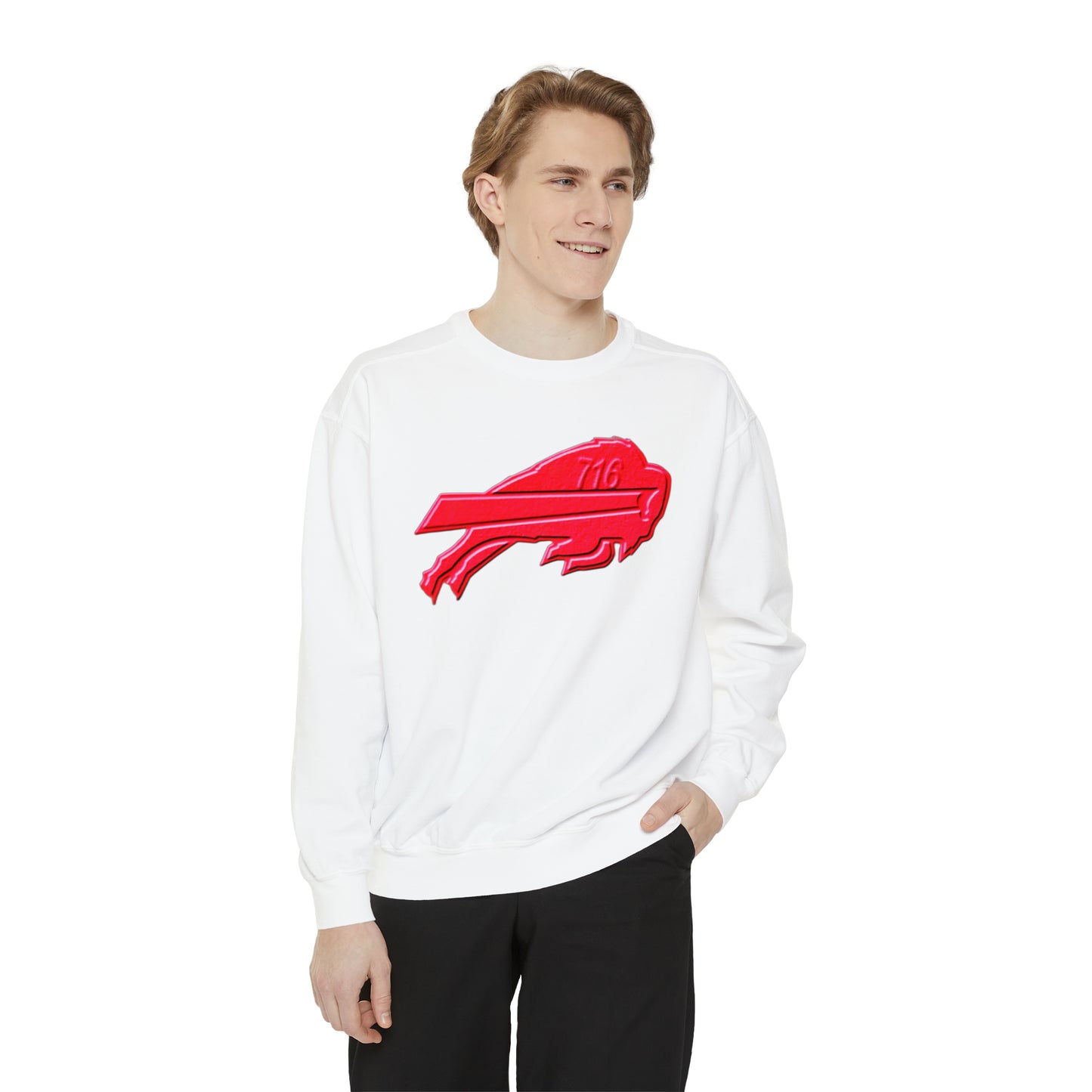Unisex Garment-Dyed Sweatshirt
