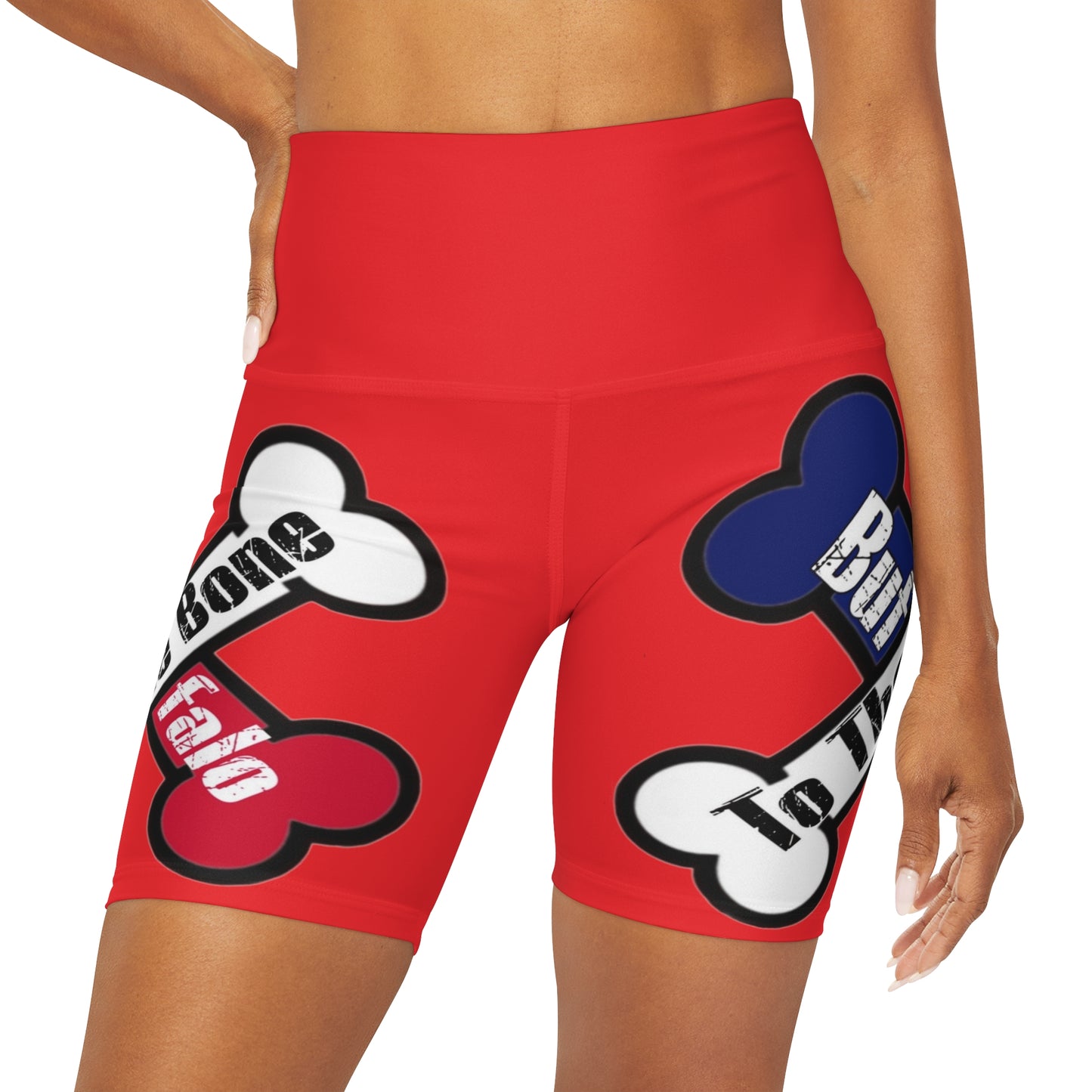 THE OFFICIAL BUFFALO TO THE BONE YOGA SHORTS