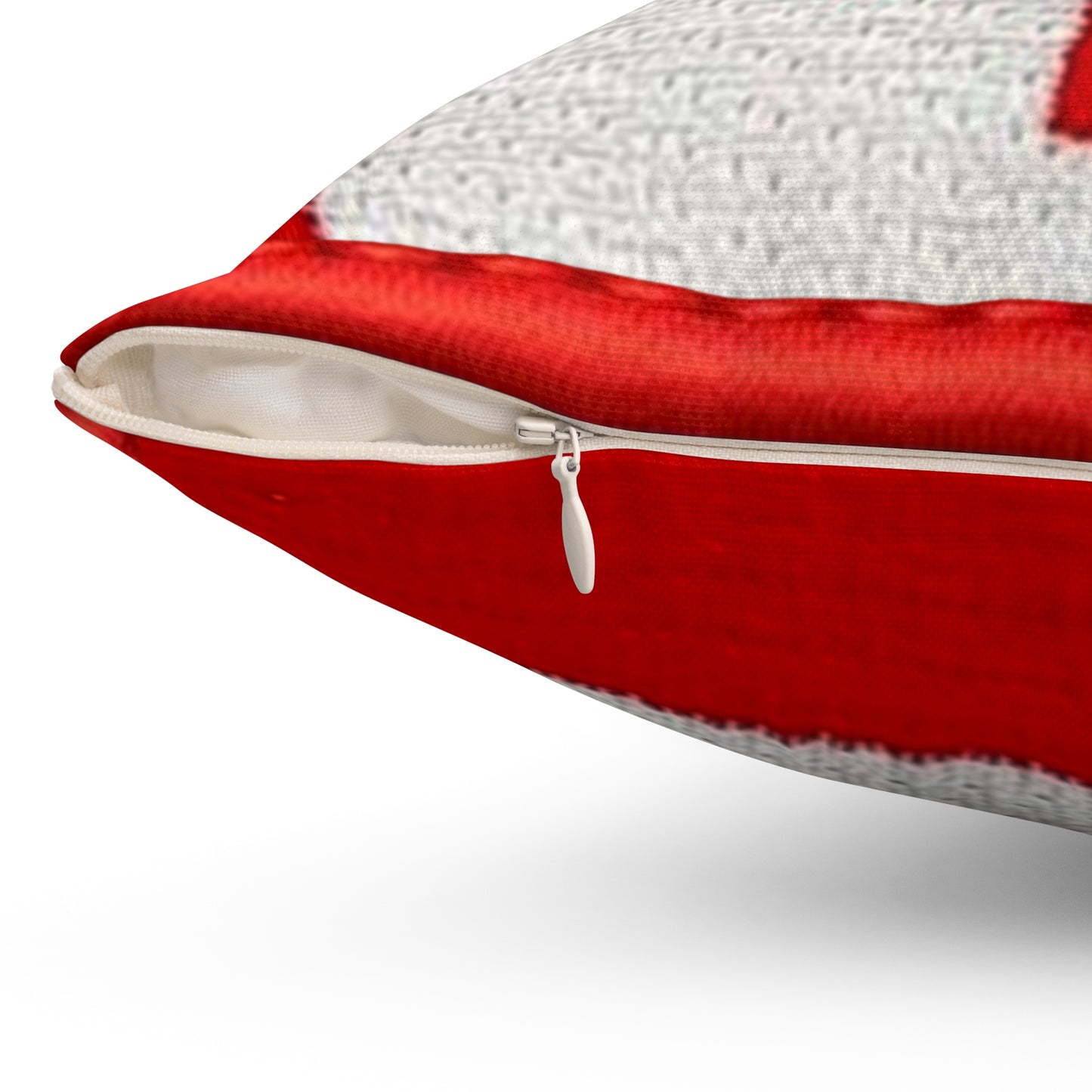 Spun Polyester Square Pillow
