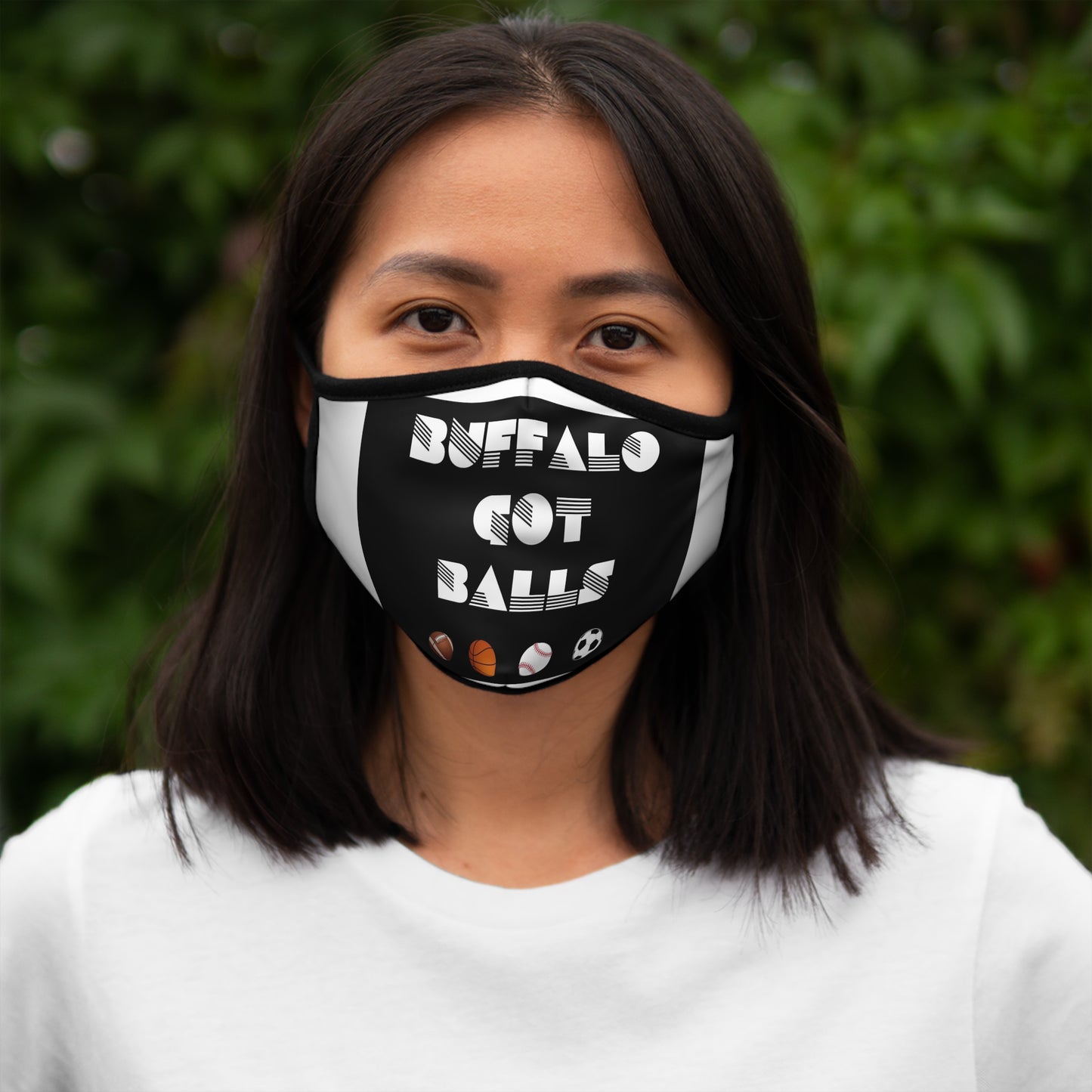 Fitted Polyester Face Mask