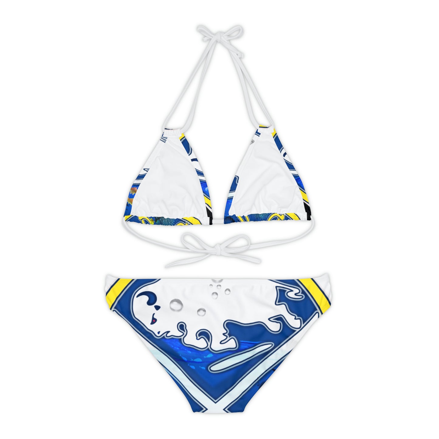 Strappy Bikini Set (AOP)