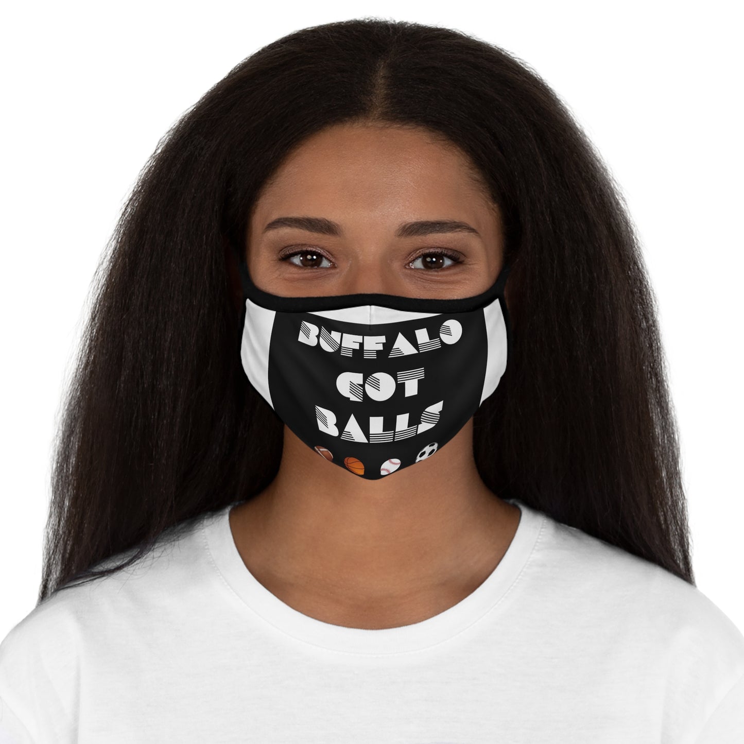 Fitted Polyester Face Mask