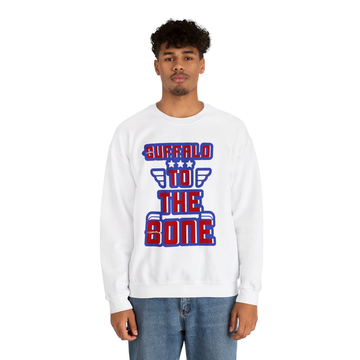The Official Buffalo To The Bone Unisex Heavy Blend™ Crewneck Sweatshirt