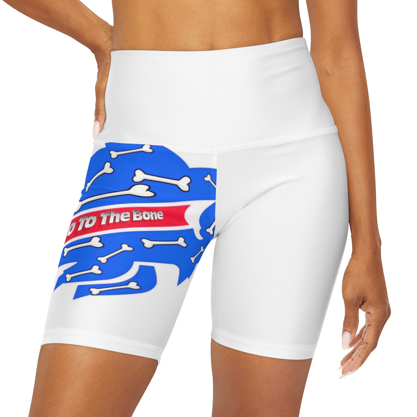 THE OFFICIAL BUFFALO TO THE BONE YOGA SHORTS