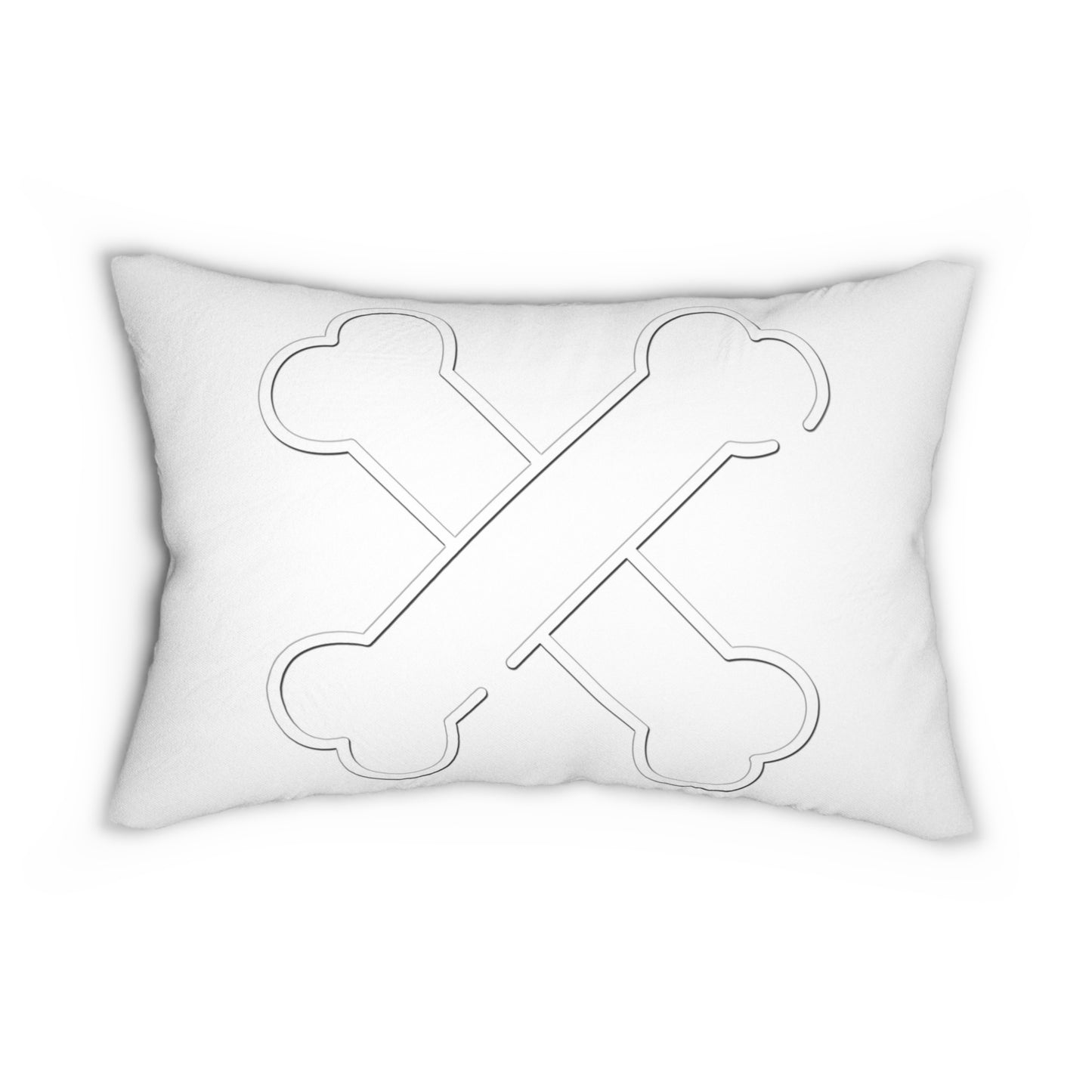 Spun Polyester Lumbar Pillow