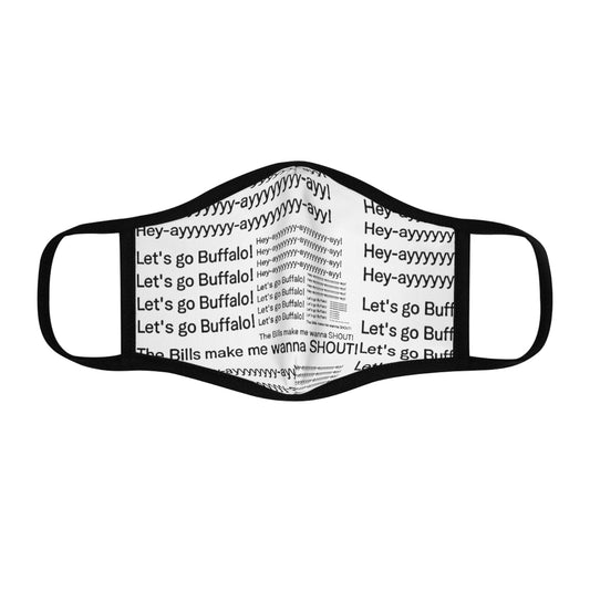 Fitted Polyester Face Mask