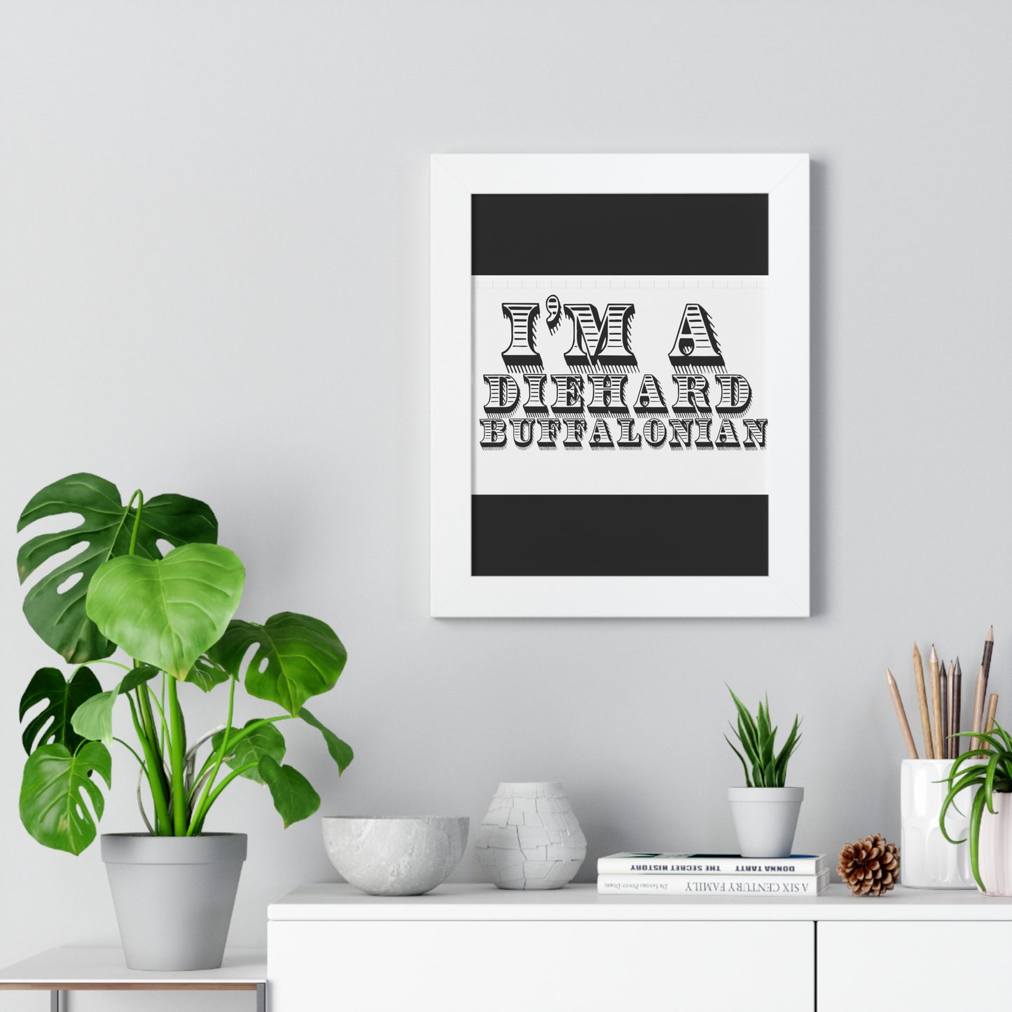 Framed Vertical Poster