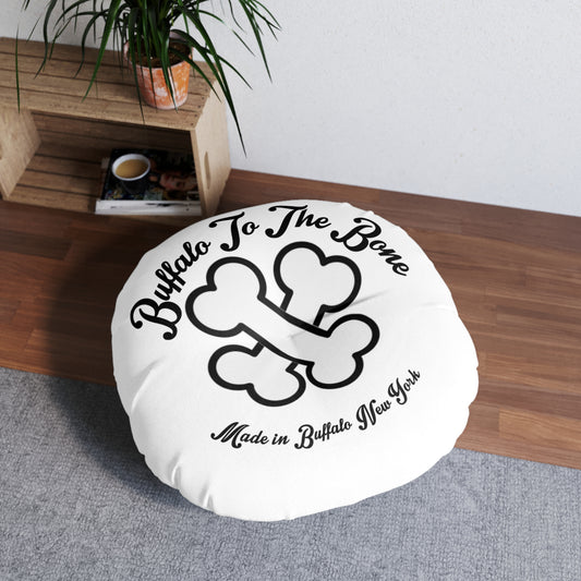 Tufted Floor Pillow, Round