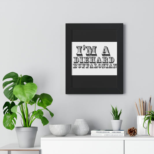 Framed Vertical Poster