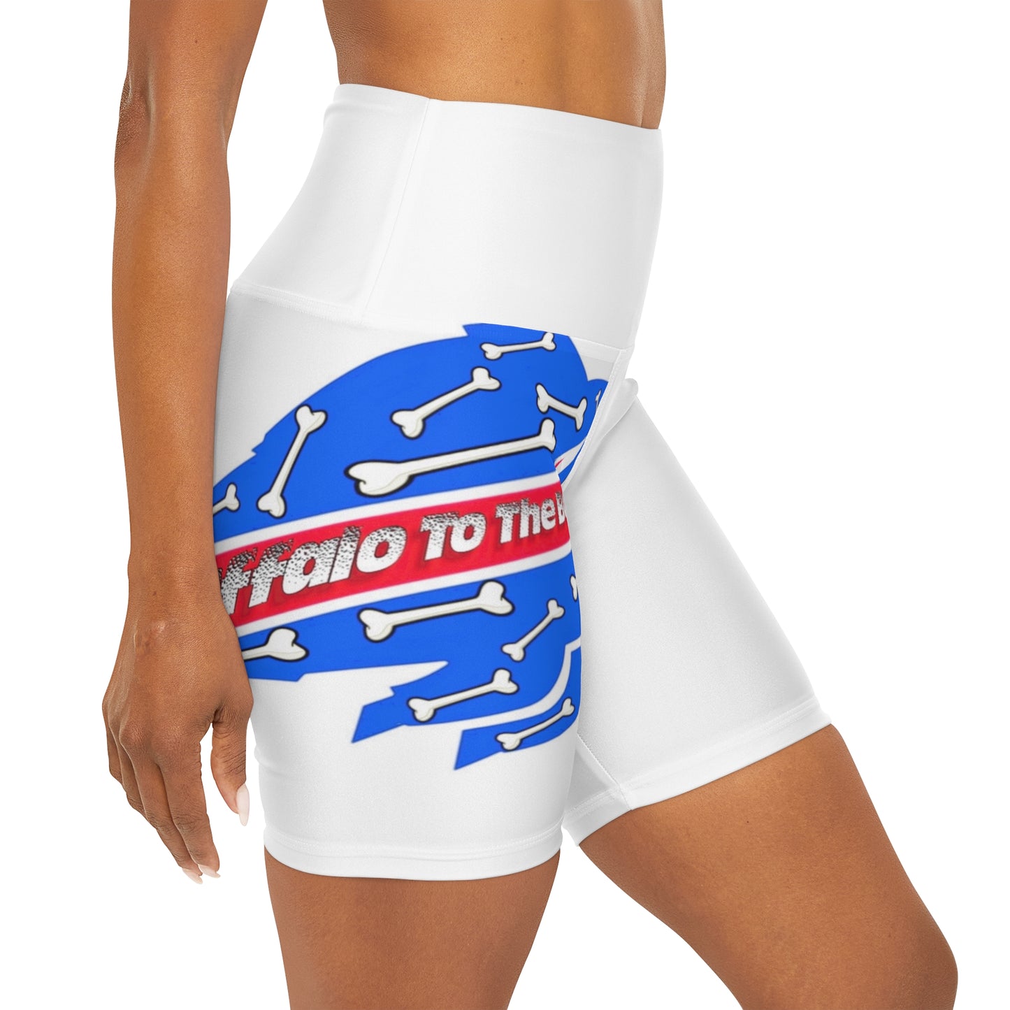 THE OFFICIAL BUFFALO TO THE BONE YOGA SHORTS