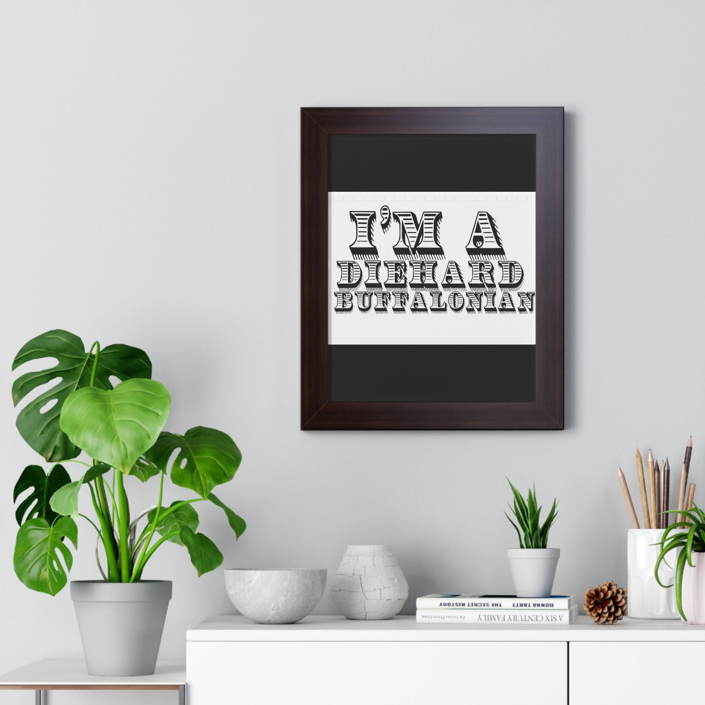 Framed Vertical Poster