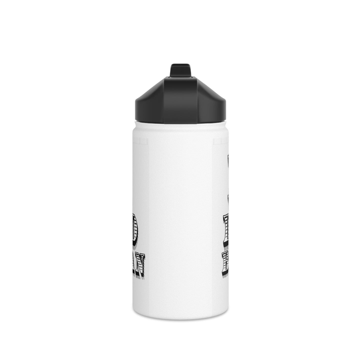I'm A Die Hard Buffalonian Stainless Steel Water Bottle, Standard Lid