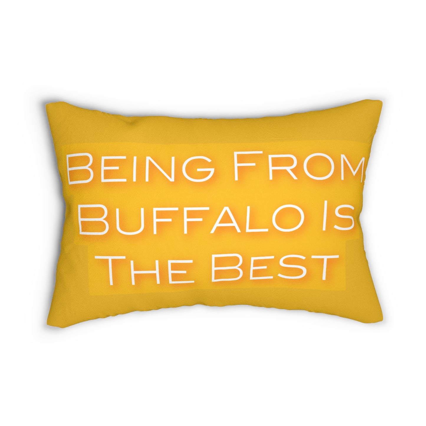 Spun Polyester Lumbar Pillow